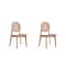 Manhattan Comfort Versailles Round Dining Chair in Nature Cane, Set of 2 DCCA11-NA - alternate 1